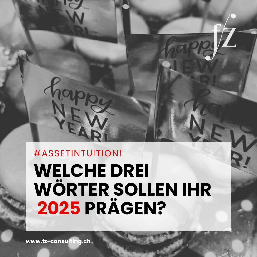 Welche drei Wörter sollen Ihr 2025 prägen?